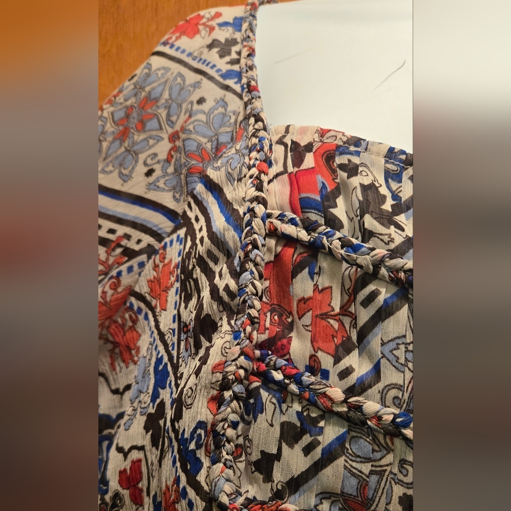 Style & Co BEAUTIFUL sheer layering tunic szM - Picture 4 of 7